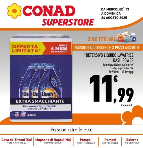 Volantino Conad Superstore