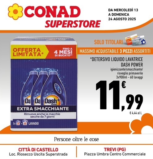 Volantino Conad Superstore