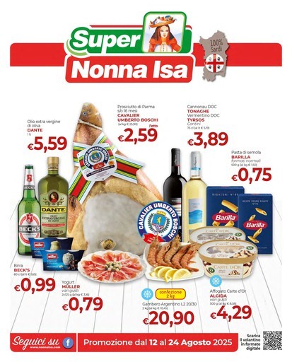 Volantino Supermercati Nonna Isa
