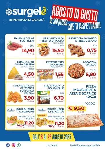 Volantino Surgelè