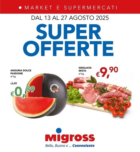 Volantino Migross Supermercati
