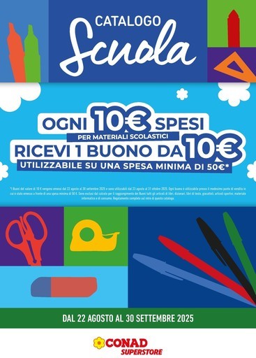 Conad Superstore - Catalogo scuola