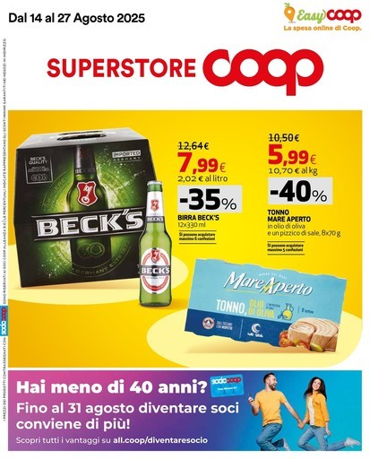 Volantino Coop Alleanza Superstore