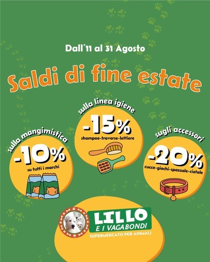 Volantino Lillo e i vagabondi