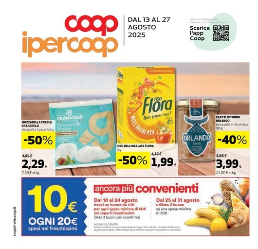 Ipercoop - DAL 13 AL 27 AGOSTO 2025