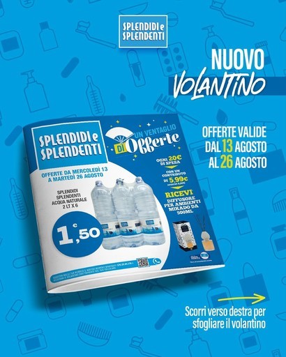 Volantino Splendidi e Splendenti