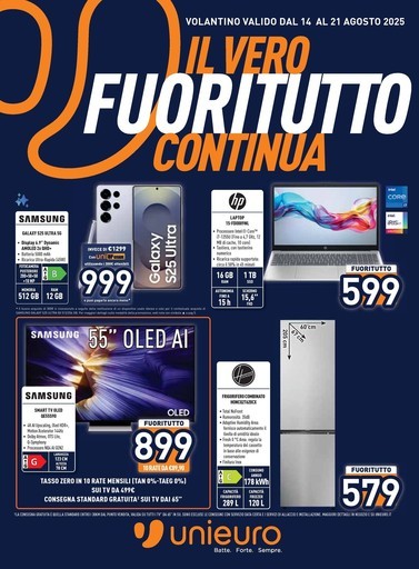 Volantino Unieuro