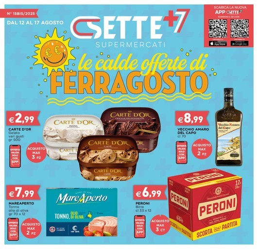 Volantino Csettepiù7 Supermercati