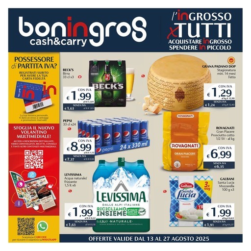 Volantino Boningros Cash and Carry