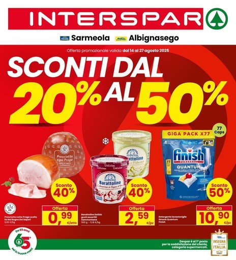 Volantino Interspar