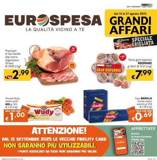 Volantino Eurospesa