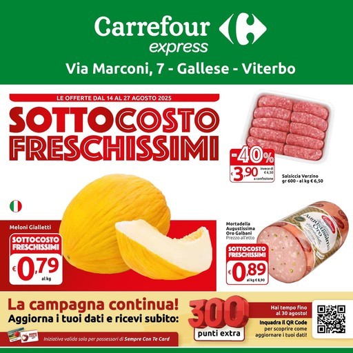Carrefour Express - Sottocosto freschissimi