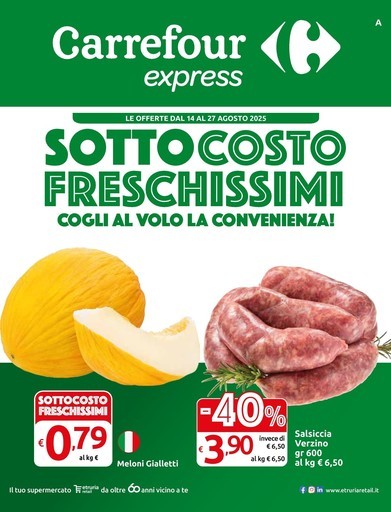 Carrefour Express - Sottocosto freschissimi