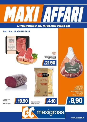 C+C Cash and Carry - MAXI AFFARI