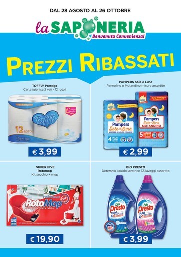 Volantino La Saponeria
