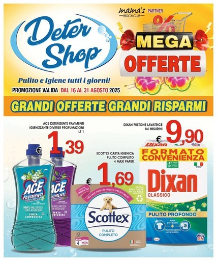 Volantino Deter Shop