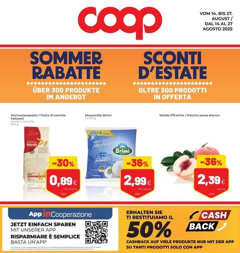 Volantino Coop