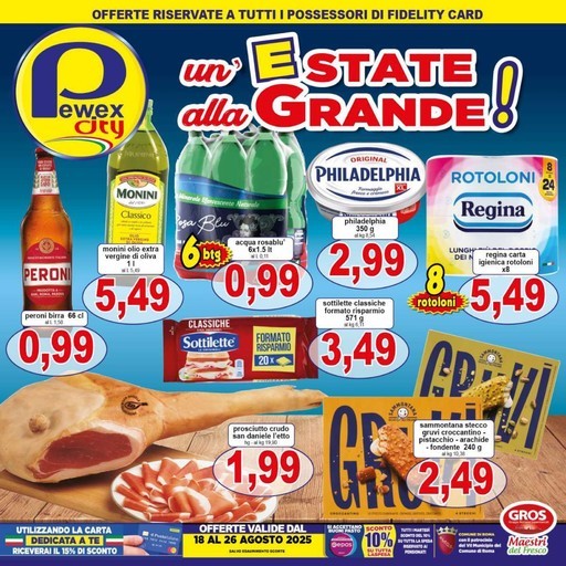 Volantino Pewex