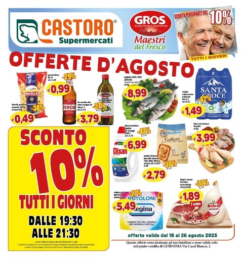 Volantino Il Castoro Supermercati
