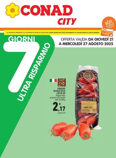 Volantino Conad City