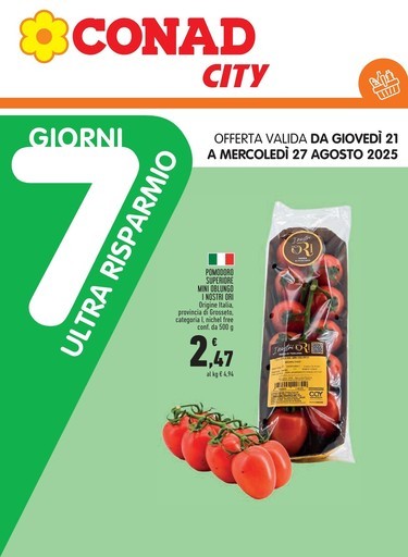 Conad City - ULTRA RISPARMIO RILANCIO