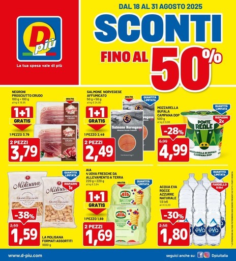 Volantino Dpiù