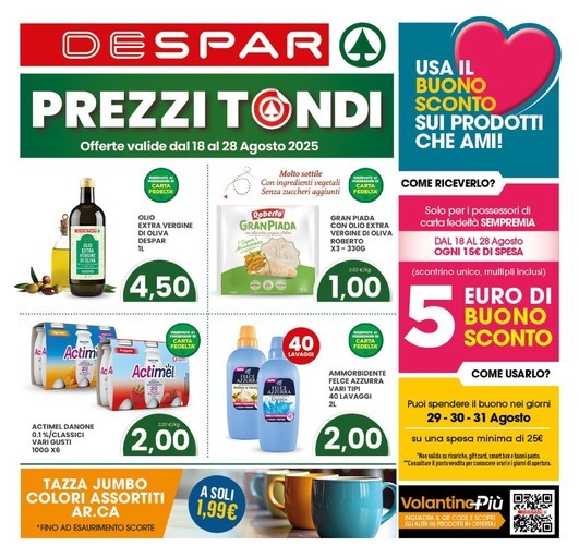Despar - Prezzi tondi