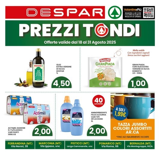 Despar - Prezzi tondi