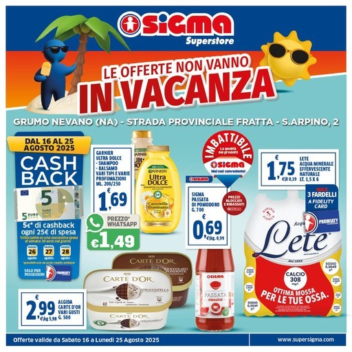 Volantino Sigma