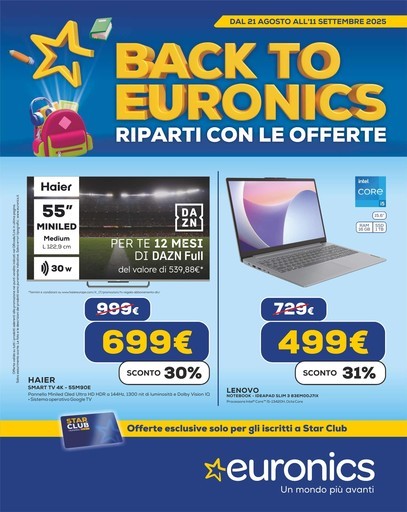 Volantino Euronics