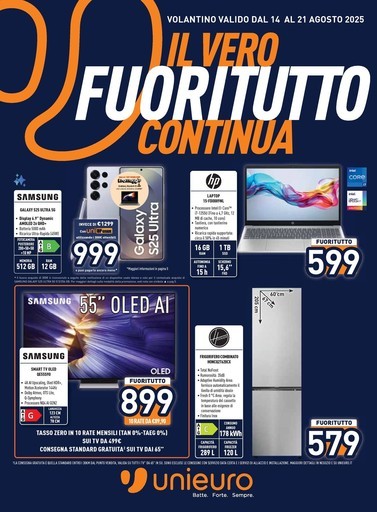 Volantino Unieuro