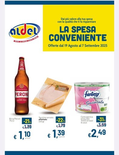Volantino Aldel 