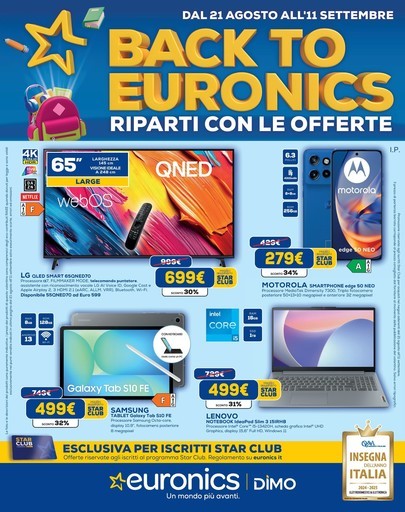 Volantino Euronics