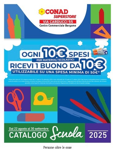 Conad Superstore - Catalogo scuola 2025