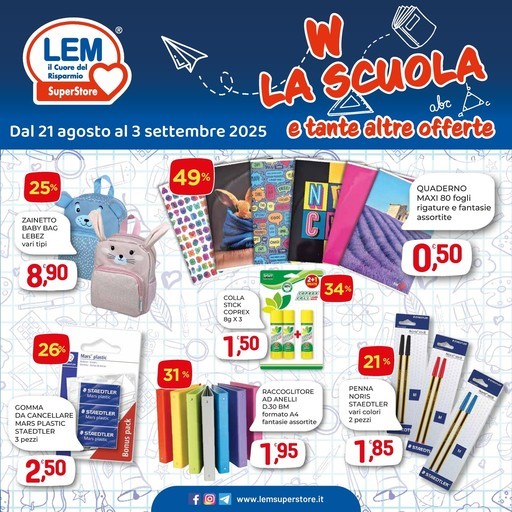 Volantino Lem SuperStore