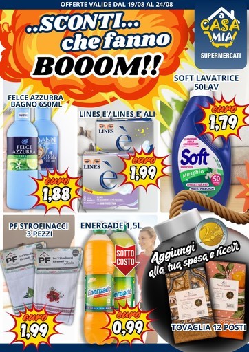 Volantino A Casa Mia