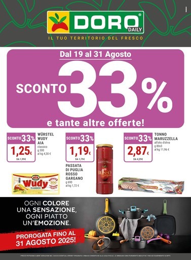 Volantino Doro Supermercati