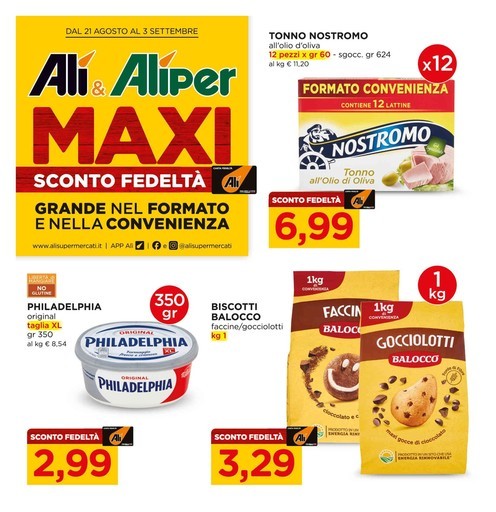 Volantino Alì Supermercati