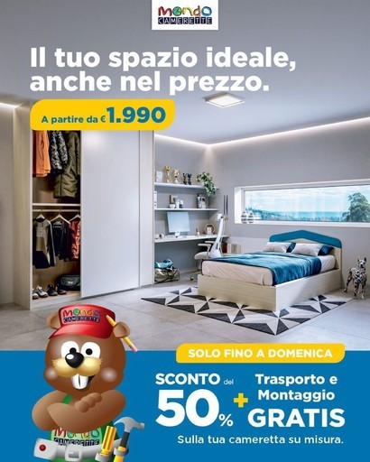 Volantino Mondo Camerette
