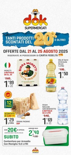 Dok - Tanti prodotti scontati
