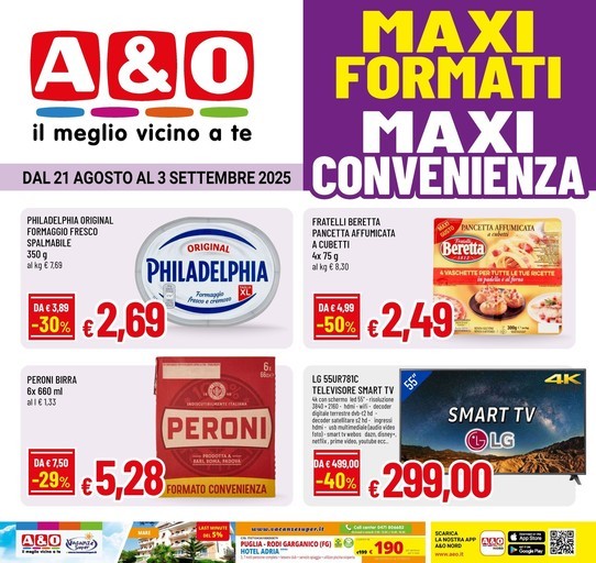 A&O - MAXI FORMATI MAXI CONVENIENZA