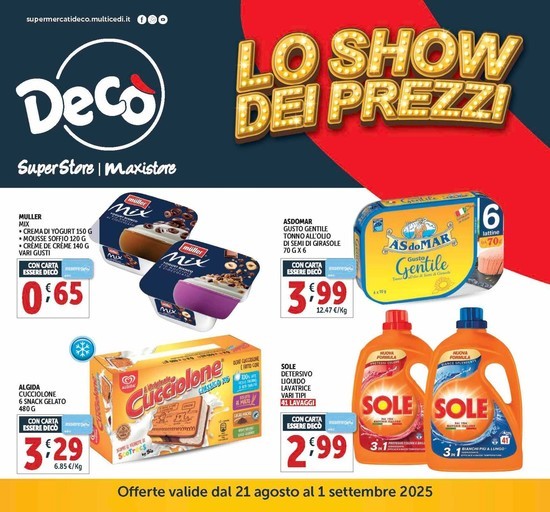 Volantino Deco