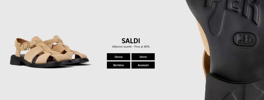 Camper - Fino a 40%