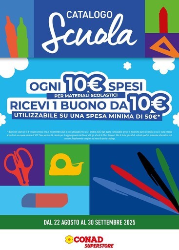 Volantino Conad Superstore
