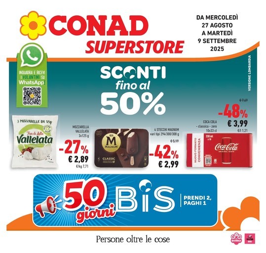 Volantino Conad Superstore
