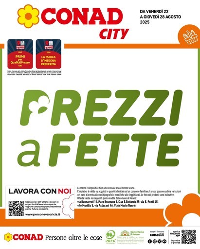 Volantino Conad City