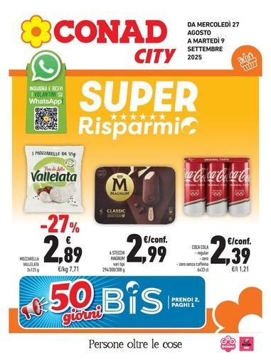 Volantino Conad City