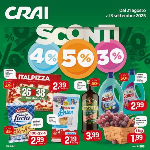 Volantino Crai