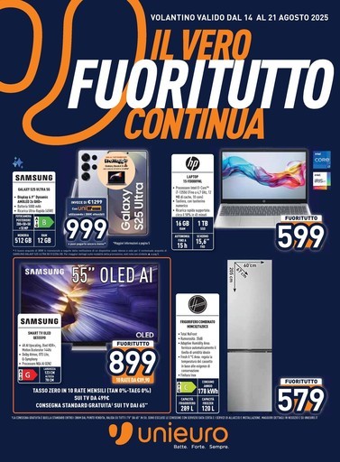 Volantino Unieuro