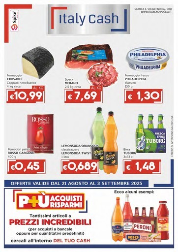 Volantino Italy Cash Puglia